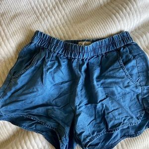 Madewell linen shorts